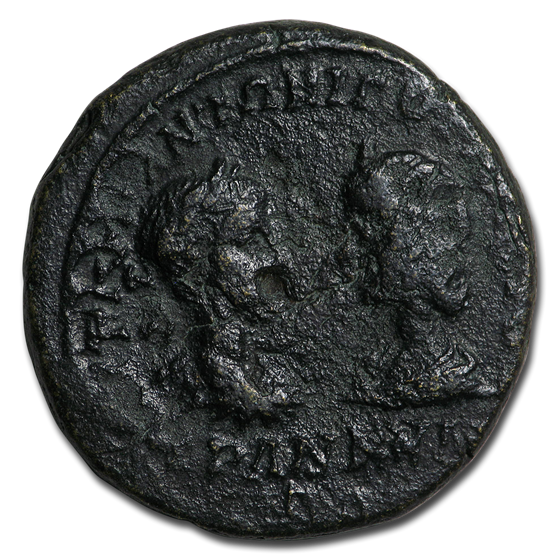 Roman Moesia AE29 Gordian III/Taanquillina (238-44 AD) Fine Roman Moesia AE29 Gordian III/Taanquillina (238-44 AD) Fine